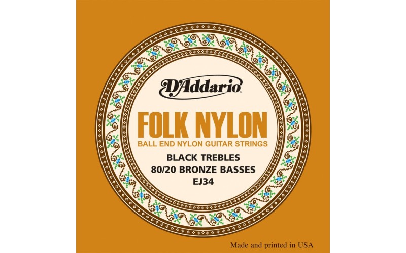 D'ADDARIO EJ34  - струны для акустической гитары с шариками на конце